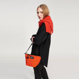 MICRO TOTE - REDDISH ORANGE NYLON CANVAS