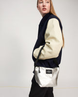 BAGSINPROGRESS MICRO TOTE - SILVER COATED NYLON RIPSTOP