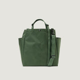 CARRY-ALL BEACH BAG - OLIVE NYLON CANVAS