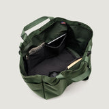CARRY-ALL BEACH BAG - OLIVE NYLON CANVAS