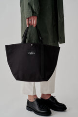 CARRY-ALL TOTE - SMALL / BLACK NYLON CANVAS