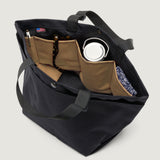CARRY-ALL TOTE - SMALL / BLACK NYLON CANVAS