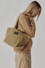CARRY-ALL TOTE - SMALL / KHAKI NYLON CANVAS