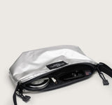 BAGSINPROGRESS MICRO TOTE - SILVER COATED NYLON RIPSTOP