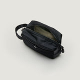 BELT POUCH MINI - BLACK POLY-FILLED NYLON TWILL