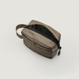 BELT POUCH MINI - DARK BEIGE POLY-FILLED NYLON TWILL