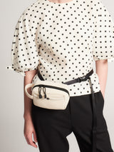 BELT POUCH MINI - IVORY MESH