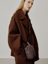 BELT POUCH MINI - LEOPARD POLY-FILLED POLYESTER