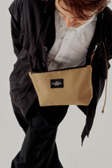 FANNYPACK CROSSBODY - KHAKI NYLON CANVAS
