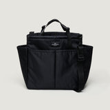 CARRY-ALL BEACH BAG - BLACK PUFFER NYLON TWILL