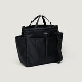 CARRY-ALL BEACH BAG - BLACK PUFFER NYLON TWILL