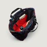 CARRY-ALL BEACH BAG - MULTI TWEED