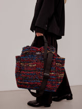 CARRY-ALL BEACH BAG - MULTI TWEED