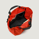 CARRY-ALL BEACH BAG - REDDISH ORANGE NYLON CANVAS