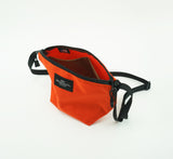 MICRO TOTE - REDDISH ORANGE NYLON CANVAS