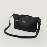FANNYPACK CROSSBODY - BLACK NYLON CANVAS