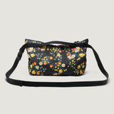 FANNYPACK CROSSBODY - FLORAL BLACK DENIM