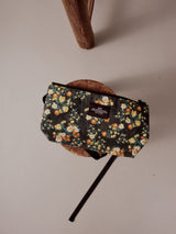 FANNYPACK CROSSBODY - FLORAL BLACK DENIM