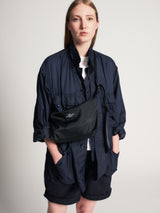 FANNYPACK CROSSBODY - BLACK NYLON TWILL
