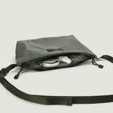 FANNYPACK CROSSBODY - KHAKI GREEN NYLON TWILL