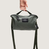 FANNYPACK CROSSBODY - KHAKI GREEN NYLON TWILL