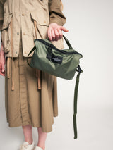 FANNYPACK CROSSBODY - KHAKI GREEN NYLON TWILL