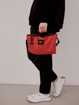 FANNYPACK CROSSBODY - REDDISH ORANGE NYLON CANVAS