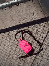 BELT POUCH MINI - SPIDER PINK