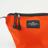 MICRO TOTE - REDDISH ORANGE NYLON CANVAS