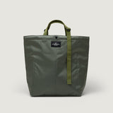 MARKET TOTE - KHAKI GREEN PUFFER NYLON TWILL