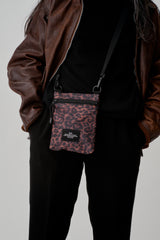 ZIPPER POSSPORT SHOULDER - LEOPARD PUFFER