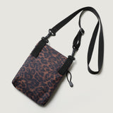 ZIPPER POSSPORT SHOULDER - LEOPARD PUFFER