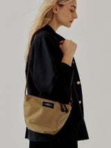 MICRO TOTE - KHAKI NYLON CANVAS