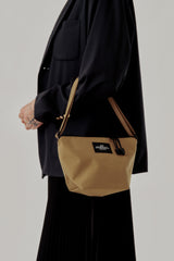 MICRO TOTE - KHAKI NYLON CANVAS