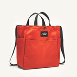 MULTI-POCKET BAG MEDIUM - REDDISH ORANGE NYLON CANVAS