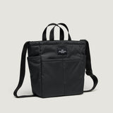 MULTI-POCKET BAG MEDIUM - BLACK PUFFER NYLON TWILL