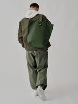 CARRY-ALL TOTE - LARGE / OLIVE NYLON CANVAS