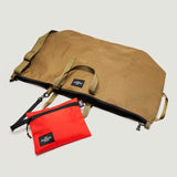 TRAVELER DUFFLE LARGE - KHAKI NYLON CANVAS