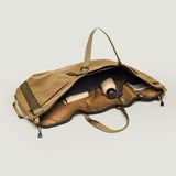 TRAVELER DUFFLE LARGE - KHAKI NYLON CANVAS
