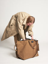 TRAVELER DUFFLE LARGE - KHAKI NYLON CANVAS