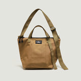 TRAVELER DUFFLE SMALL - KHAKI NYLON CANVAS
