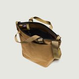 TRAVELER DUFFLE SMALL - KHAKI NYLON CANVAS