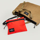 TRAVELER DUFFLE SMALL - KHAKI NYLON CANVAS