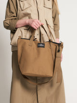 TRAVELER DUFFLE SMALL - KHAKI NYLON CANVAS