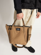 TRAVELER DUFFLE SMALL - KHAKI NYLON CANVAS