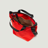 TRAVELER DUFFLE SMALL - REDDISH ORANGE NYLON CANVAS