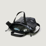 ZIPPER DUFFLE - SMALL - BLACK CROCO