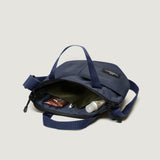 ZIPPER DUFFLE - SMALL - NAVY PUFFER NYLON TWILL