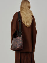 ZIPPER DUFFLE - SMALL - LEOPARD PUFFER POLY