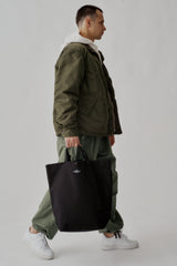 CARRY-ALL TOTE - LARGE / BLACK NYLON CANVAS